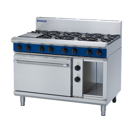 Blue Seal Evolution Series 1200mm Gas Range Electric Static Oven - GE508D