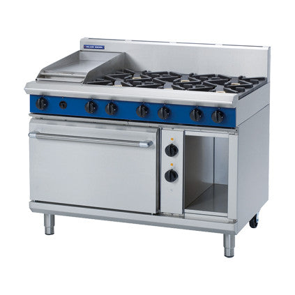 Blue Seal Evolution Series 1200mm Gas Range Electric Static Oven - GE508C
