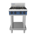 Blue Seal Evolution Series 600mm Gas Cooktop - Leg Stand - G514D-LS