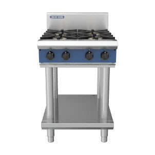 Blue Seal Evolution Series 600mm Gas Cooktop - Leg Stand - G514D-LS