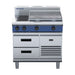Blue Seal Evolution Series 900mm Electric Cooktop – Refrigerated Base - E516B-RB