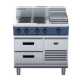 Blue Seal Evolution Series 900mm Electric Cooktop – Refrigerated Base - E516C-RB