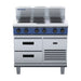 Blue Seal Evolution Series 900mm Electric Cooktop – Refrigerated Base - E516D-RB