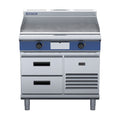 Blue Seal Evolution Series 900mm Electric Griddle – Refrigerated Base - EP516-RB