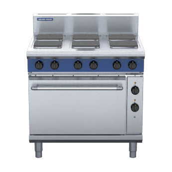 Blue Seal Evolution Series 900mm Electric Range Convection Oven Sealed Hobs - E56S