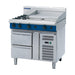 Blue Seal Evolution Series 900mm Gas Cooktop – Refrigerated Base - G516B-RB
