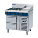 Blue Seal Evolution Series 900mm Gas Cooktop – Refrigerated Base - G516C-RB