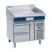 Blue Seal Evolution Series 900mm Gas Griddle – Refrigerated Base - GP516-RB