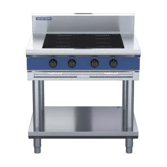 Blue Seal Evolution Series 900mm Induction Cooktops - Leg Stand - IN514F-LS
