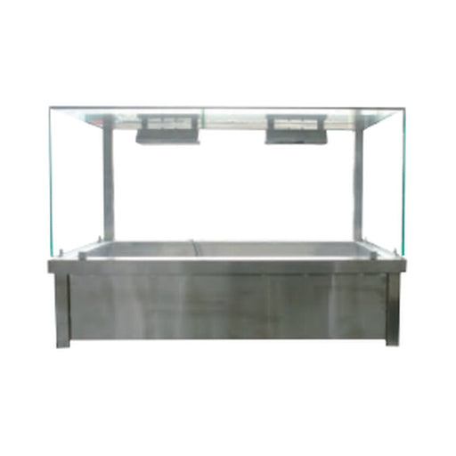 Jasper Wet Hot Food Display 1070 MM BM3 Holds 3 X 1/1 GN Pans (pans Not Included) 10 Amp - BM3