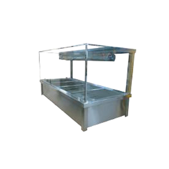 Jasper Wet Hot Food Display 1400 MM BM4 Holds 4 X 1/1 GN Pans (pans Not Included) 15 Amp - BM4