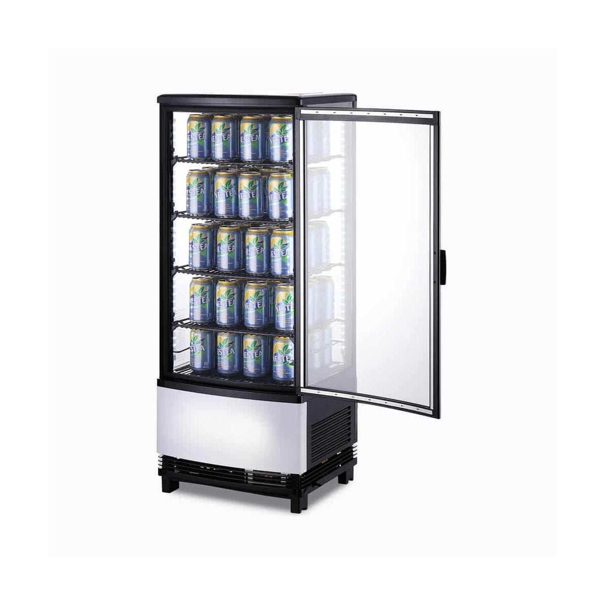 Bromic Countertop Fridge - 98L - 1 Door - Curved Glass - CT0100G4BC-NR