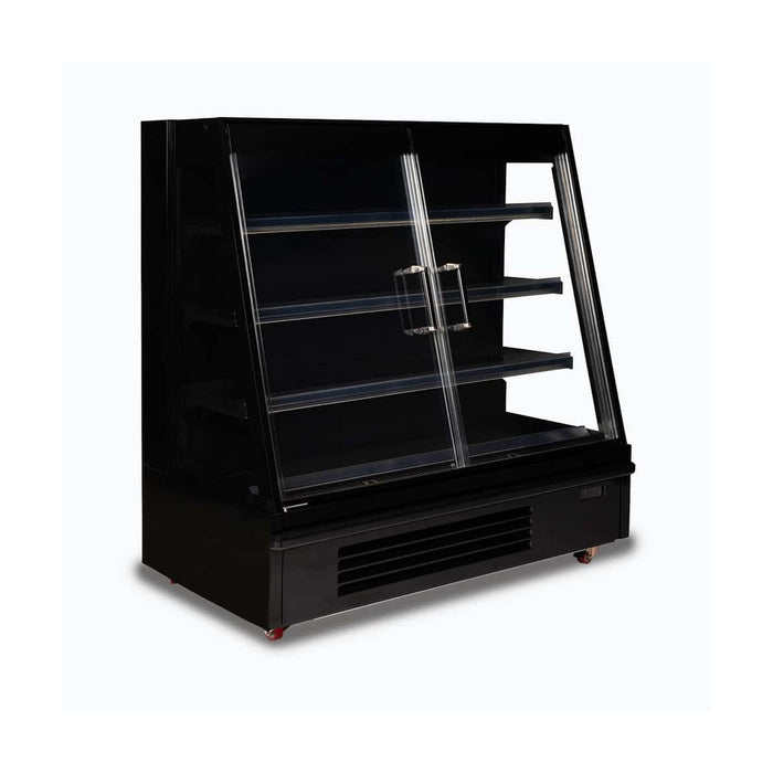 Bromic Semi Vertical Display Fridge - Gondola - 1580mm - 2 Doors - Hinged - SVM1580HD-NR