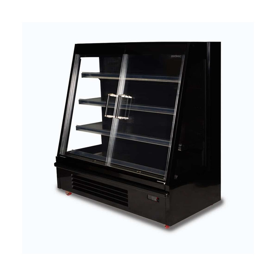 Bromic Semi Vertical Display Fridge - Gondola - 1580mm - 2 Doors - Hinged - SVM1580HD-NR