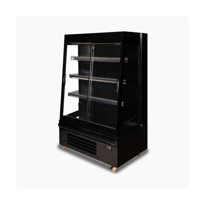Bromic Semi Vertical Display Fridge - 938mm - 2 Doors - Sliding - SVM1000SD-NR