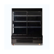 Bromic Semi Vertical Display Fridge - 1250mm - 2 Doors - Sliding - SVM1250SD-NR