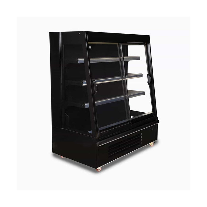 Bromic Semi Vertical Display Fridge - 1250mm - 2 Doors - Sliding - SVM1250SD-NR