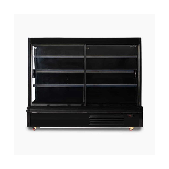 Bromic Semi Vertical Display Fridge - 1875mm - 2 Doors - Sliding - SVM1875SD-NR