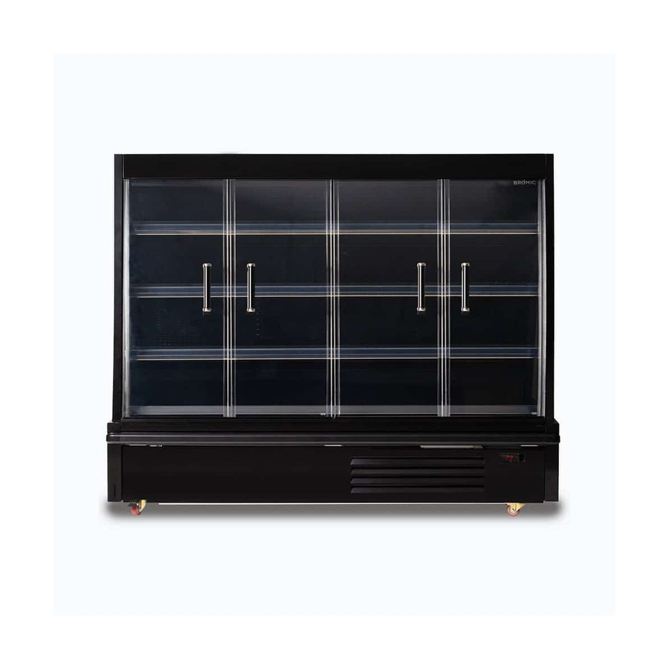 Bromic Semi Vertical Display Fridge - 1875mm - 4 Doors - Hinged - SVM1875HD-NR