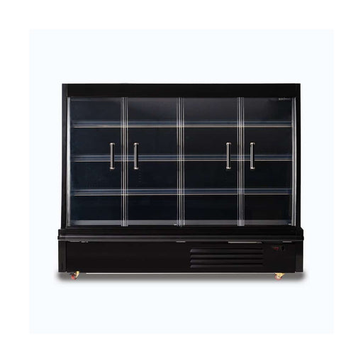 Bromic Semi Vertical Display Fridge - 1875mm - 4 Doors - Hinged - SVM1875HD-NR