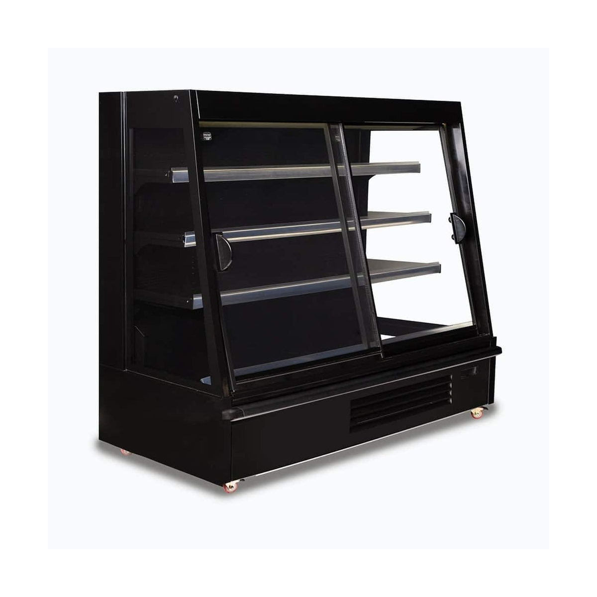 Bromic Semi Vertical Display Fridge - 1875mm - 2 Doors - Sliding - SVM1875SD-NR