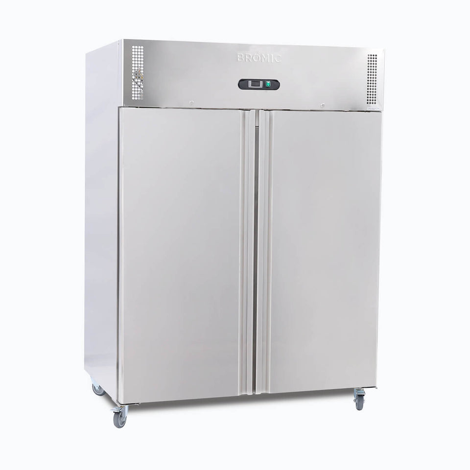 Bromic Upright Freezer - 1300L - 2 Doors - Stainless Steel - UF1300SDF-NR-1