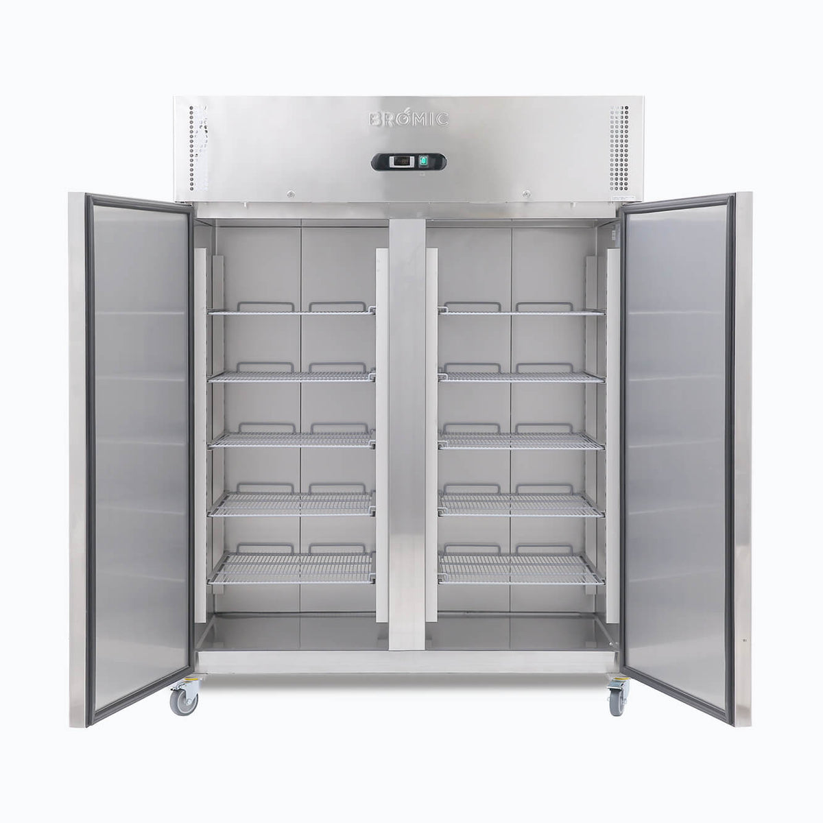 Bromic Upright Freezer - 1300L - 2 Doors - Stainless Steel - UF1300SDF-NR-1