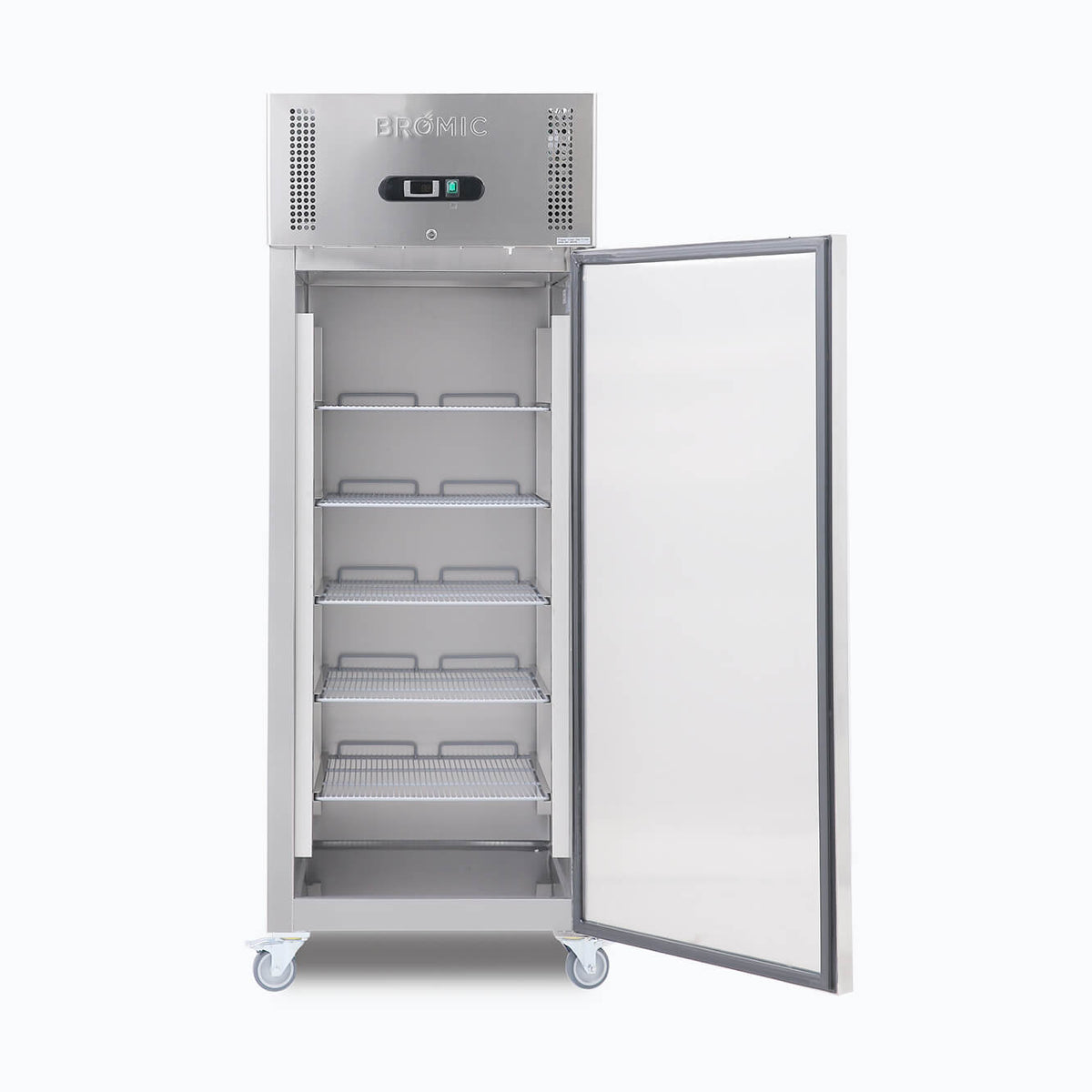 Bromic Upright Fridge - 650L - 1 Door - Stainless Steel - UC0650SD-NR-1