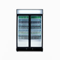 Bromic Upright Display Fridge – 885L – 2 Doors – Flat Glass – Black - GM0900LBECO