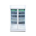 Bromic Upright Display Fridge – 885L – 2 Doors – Flat Glass – White - GM0900LWECO
