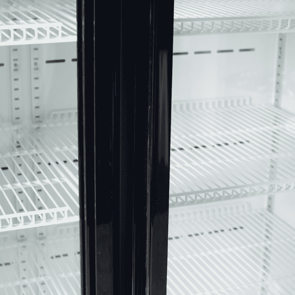 Bromic Upright Display Fridge - 960L - 2 Doors - Flat Glass - Cassette - GM1000LBCAS