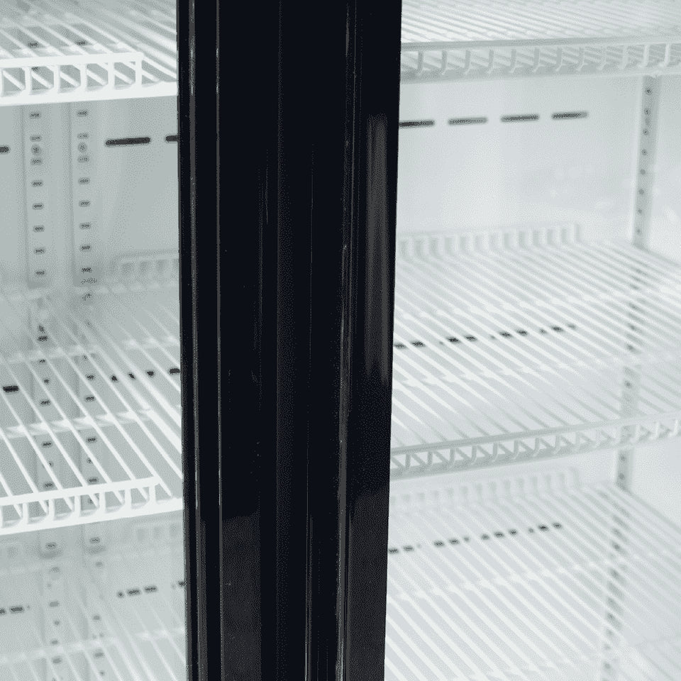 Bromic Upright Display Fridge - 960L - 2 Doors - Flat Glass - Cassette - GM1000LBCAS