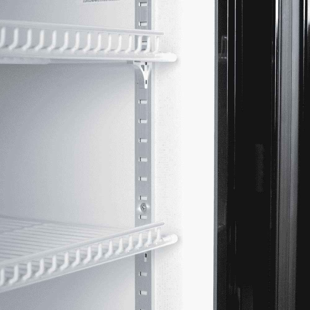 Bromic Upright Display Fridge - 960L - 2 Doors - Flat Glass - Cassette - GM1000LBCAS