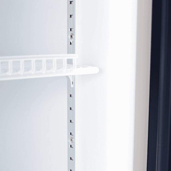 Bromic Upright Display Fridge – 885L – 2 Doors – Flat Glass – Black - GM0900LBECO