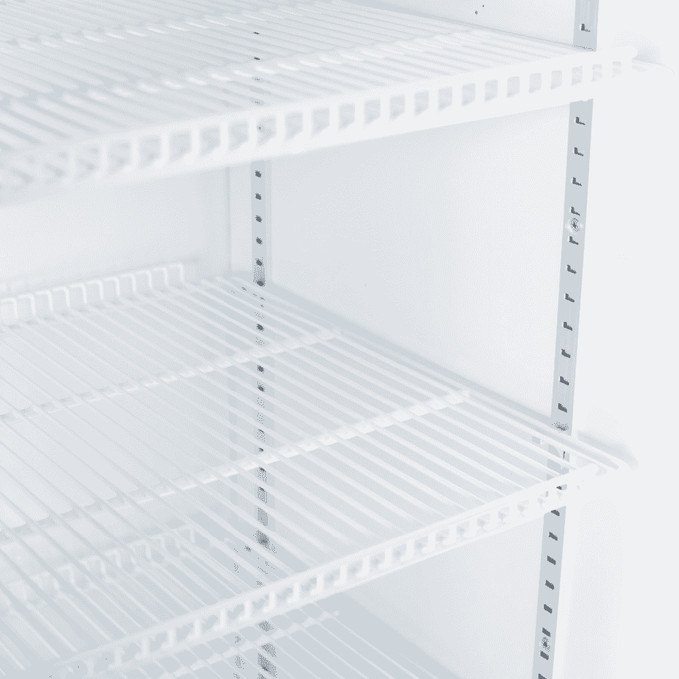 Bromic Upright Display Fridge – 885L – 2 Doors – Flat Glass – Black - GM0900LBECO