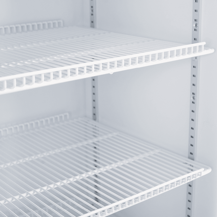 Bromic Upright Display Fridge – 885L – 2 Doors – Flat Glass – White - GM0900LWECO