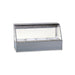 Roband Curved Glass Hot Food Display Bar, 12 pans double row with roller doors - C26RD