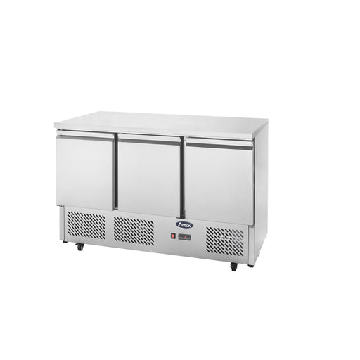 Atosa 3 Doors Table Saladette Fridge 1365 MM - ESL3851