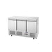 Atosa 3 Doors Table Saladette Fridge 1365 MM - ESL3851