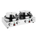 Apuro Double Round Belgian Waffle Maker - CJ533-A