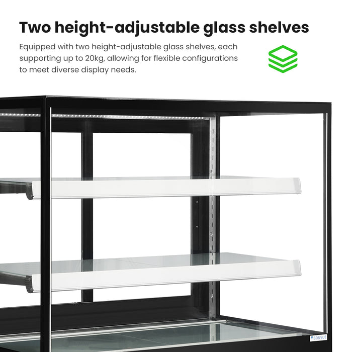 Bonvue Elite Cold Displays with 2 shelves - CL1200-2S