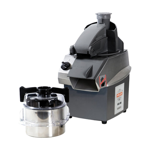 Hallde CC-34 Combi Cutter Veg Preparation Machine - CC-34 (Includes 4mm Slicer & 4mm Grater Discs)