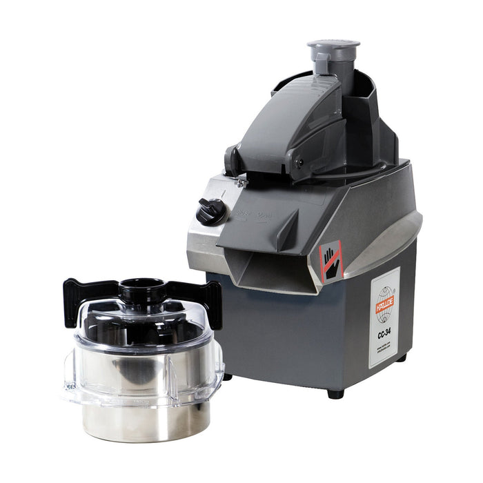 Hallde CC-34 Combi Cutter Veg Preparation Machine - CC-34 (Includes 4mm Slicer & 4mm Grater Discs)