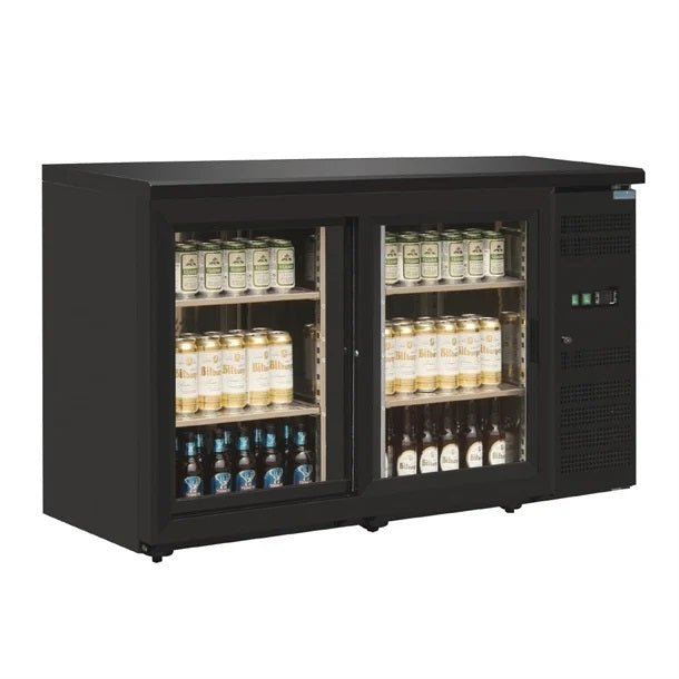 Polar U-Series Back Bar Display Cooler Double Door - CS102-A