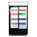 AG Double Sliding Door Upright Display Fridge - Glass Door 1000L - CU1000TNG-SD