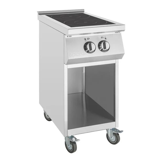 Apuro Freestanding 2 Zone Induction Hob - CU487-A