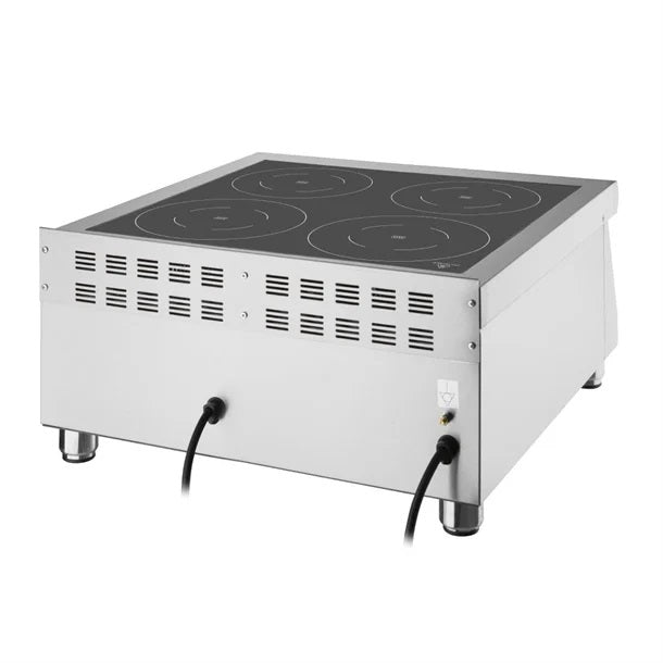 Apuro 4 Zone Induction Hob 2 x 3kW - CU558-A