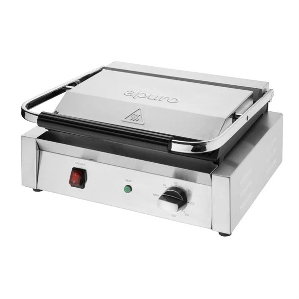 Apuro Bistro Large Contact Grill - Flat/Flat - CU603-A