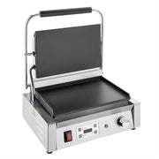 Apuro Large Contact Grill Flat Plates with Timer - CU607-A