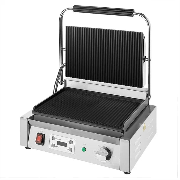 Apuro Extra Large Contact Grill Ribbed & Flat Plate - CU609-A